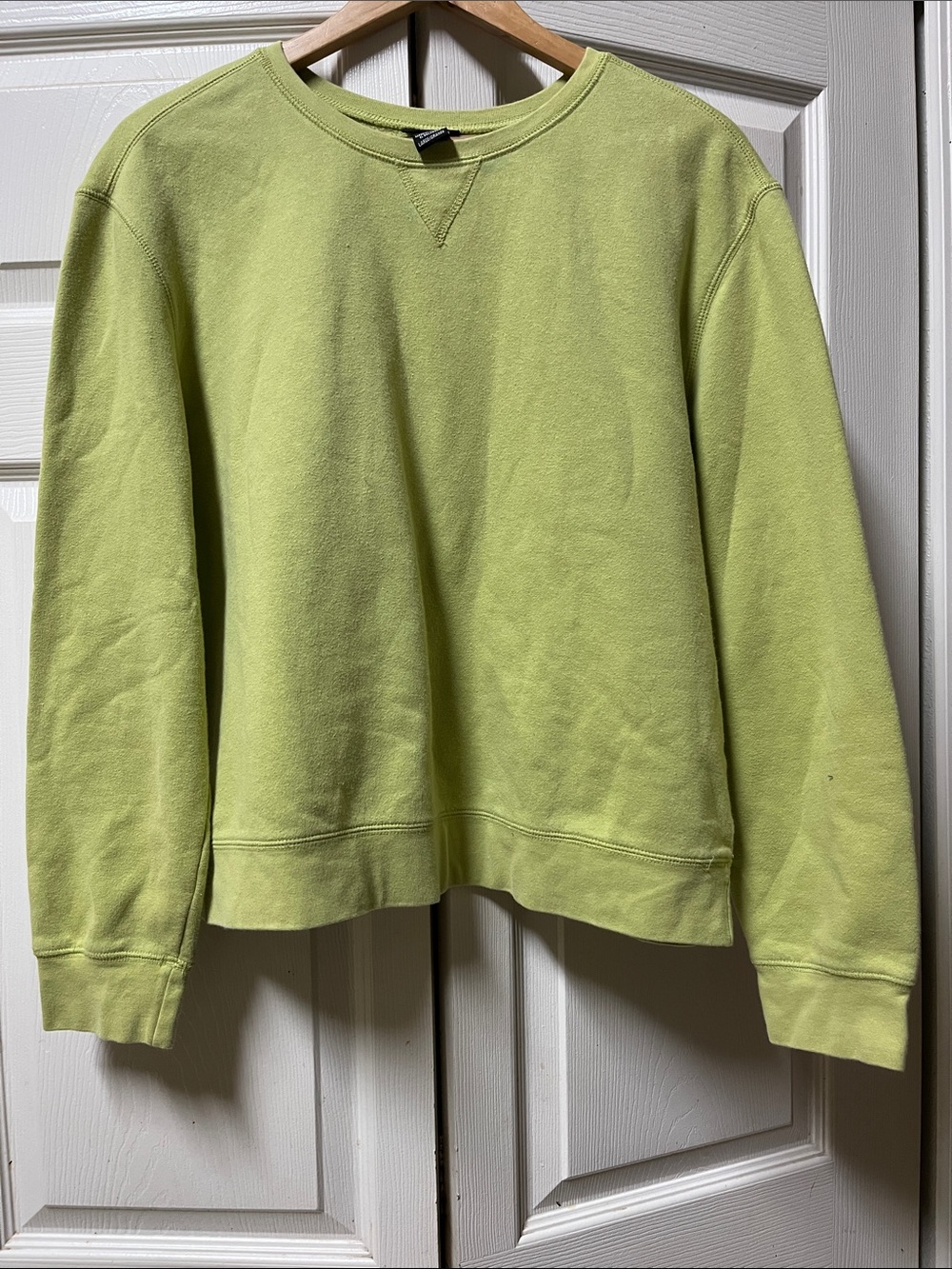 Vintage Joe Boxer Olive Green Pullover Sweatshirt Large